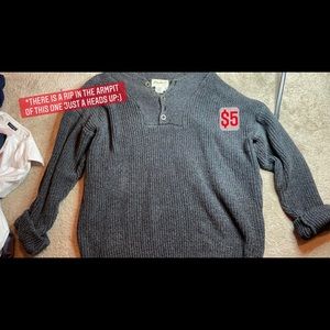 Knitted oversized sweater